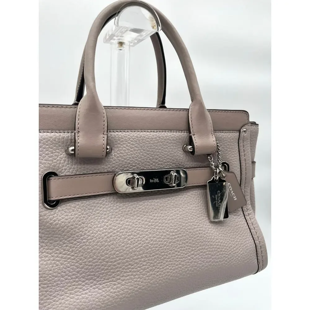 COACH Swagger 27, Leather Tote